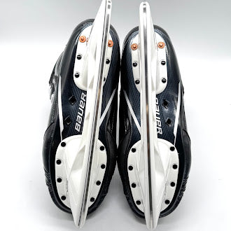 Patins de hockey Bauer Supreme Mach Pro Stock - Taille 8D (vert)